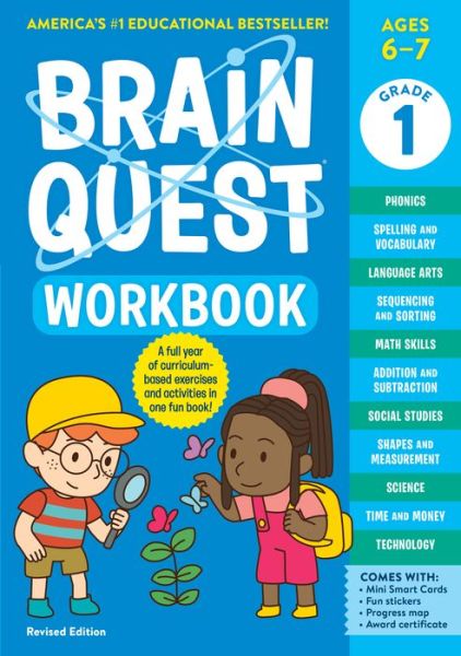 Cover for Lisa Trumbauer · Brain Quest Workbook: 1st Grade (Paperback Book) [Revised edition] (2023)