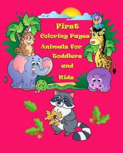 Cover for Pimmy Pim · First Coloring Pages Animals for Toddlers and Kids (Paperback Bog) (2017)