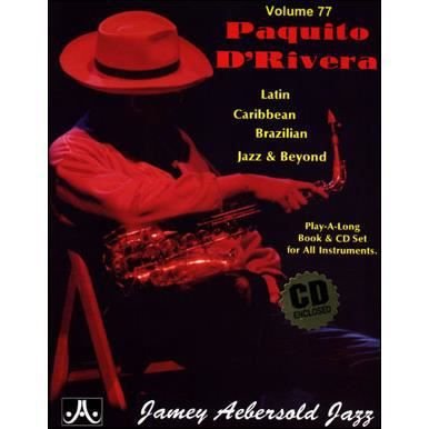 Cover for Paquito D'Rivera · Volume 77: Paquito D'Rivera (with Free Audio CD): 77 (Partitur) (2015)