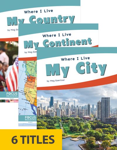 Cover for Meg Gaertner · Where I Live (Set of 6) (Hardcover Book) (2020)