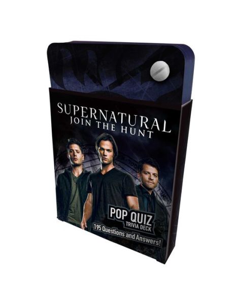 Cover for Chip Carter · Supernatural Pop Quiz Trivia Deck (Flashcards) (2019)