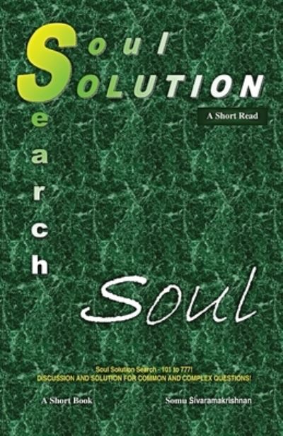 Cover for Sivaramakrishnan Somu · Soul Solution Search Series (Paperback Book) (2020)