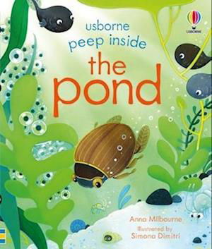 Cover for Anna Milbourne · Peep Inside the Pond - Peep Inside (Board book) (2023)