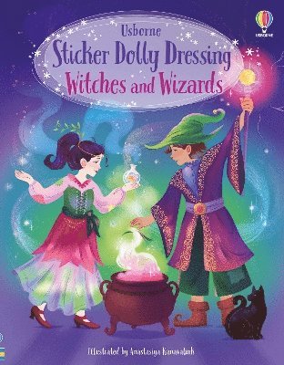 Cover for Fiona Watt · Sticker Dolly Dressing Witches and Wizards - Sticker Dolly Dressing (Taschenbuch) (2025)