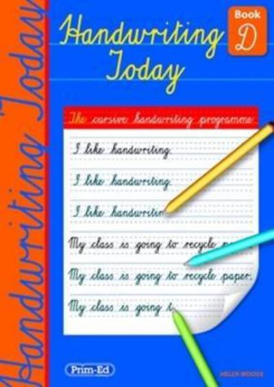 Handwriting Today Book D - Tbd  New Series - Andere - PRIM ED - 9781846542350 - 