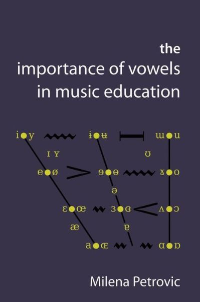 Cover for Milena Petrovic · The Importance of Vowels in Music Education (Paperback Book) (2017)