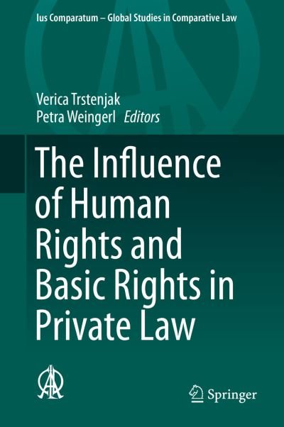 The Influence of Human Rights and Basic Rights in Private Law (Bog) [1st ed. 2016 edition] (2015)