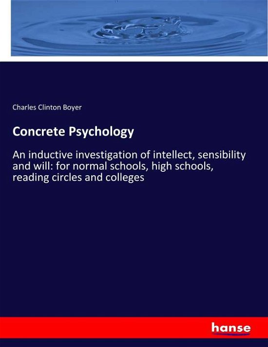 Concrete Psychology - Boyer - Livros -  - 9783337370350 - 28 de outubro de 2017