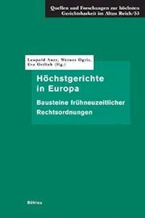 Cover for Leopold Auer · Höchstgerichte in Europa (Hardcover Book) (2007)