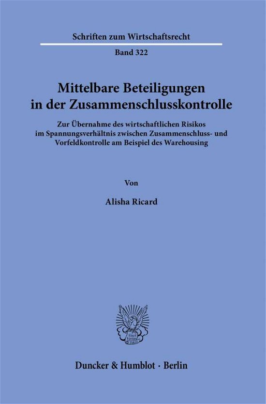 Cover for Ricard · Mittelbare Beteiligungen in der (N/A) (2021)