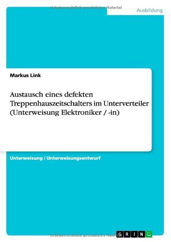 Cover for Link · Austausch eines defekten Treppenha (Book) [German edition] (2012)