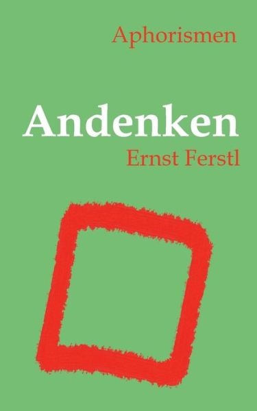 Cover for Ferstl · Andenken (Bog) (2018)