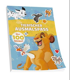 Cover for Disney · Disney Tiere: Tierischer Ausmalspaß (Book) (2024)