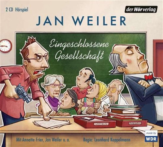 Cover for Weiler · Eingeschlossene Gesellsch.MP3-CD (Book)