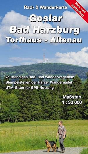 Cover for Kkv Kartographische Kommunale Verlagsgesellschaft Mbh · Goslar - Bad Harzburg - Torfhaus - Altenau 1:33 000 (Landkart) (2021)