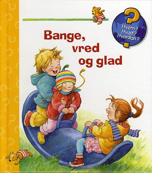 Cover for Doris Rübel · Bange, vred og glad (Cardboard Book) [1st edition] (2010)