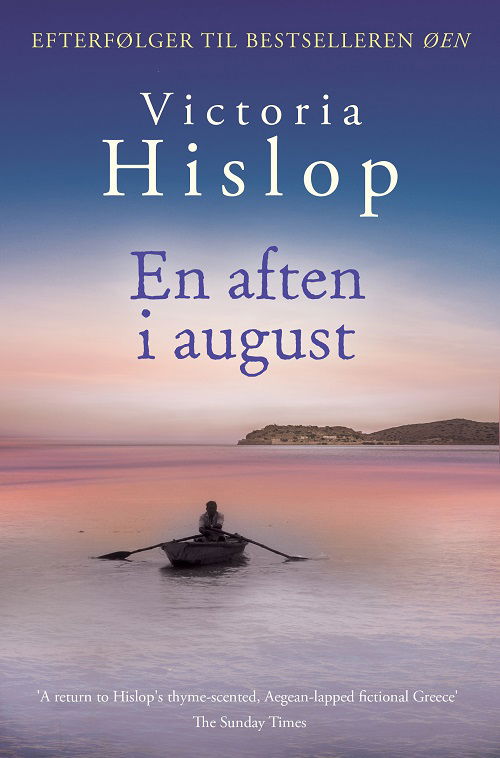 Cover for Victoria Hislop · En aften i august (Bound Book) [1.º edición] (2021)