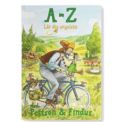 Cover for Fredrik Hjelm · A - Z Lär dig Engelska med Pettson &amp; Findus (Paperback Book) [Ned edition] (2018)