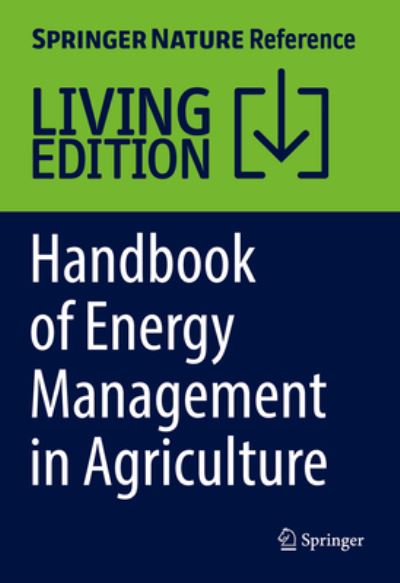 Cover for Amitava Rakshit · Handbook of Energy Management in Agriculture (Hardcover Book) (2023)