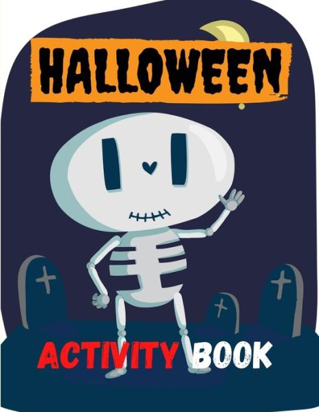 Cover for Halloween Activity Book for Kid Edition · Halloween Activity Book (Paperback Book) (2020)