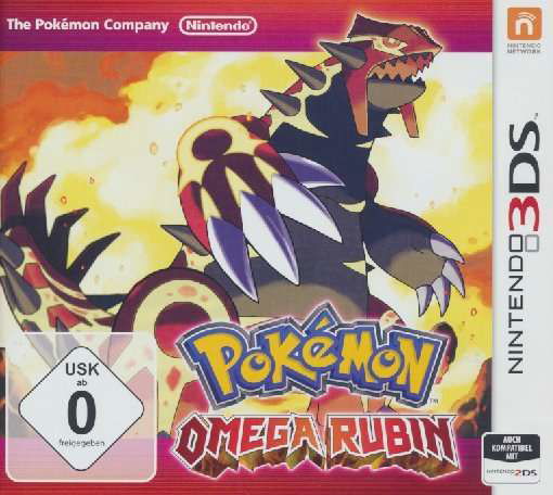 Pokémon Omega Rubin,3DS.2227140 -  - Böcker -  - 0045496526351 - 