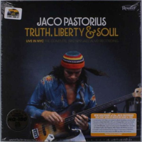 Cover for Jaco Pastorius · Truth, Liberty &amp; Soul; Live in N.y.c. (LP) [Remastered edition] (2017)
