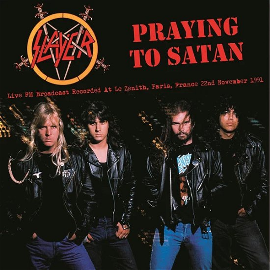 Cover for Slayer · Praying To Satan: Live Paris 1991 Fm Broadcast (Pink Vinyl) (LP) (2023)