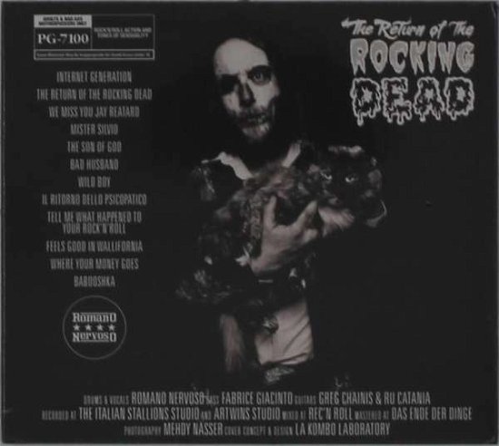 Cover for Romano Nervoso · Return Of The Rocking Dead (CD) (2020)