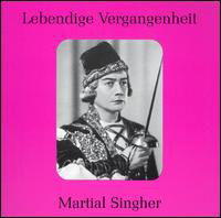 Cover for Martial Singher (CD) (2005)