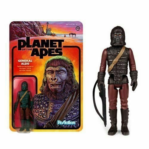 Planet Of The Apes Reaction Figure - General Aldo - Planet of the Apes - Produtos - SUPER 7 - 0811169034351 - 20 de fevereiro de 2019