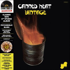 Cover for Canned Heat · Vintage (RSD) (LP) [Orange/Black/White Psychedelic Splatter edition] (2023)