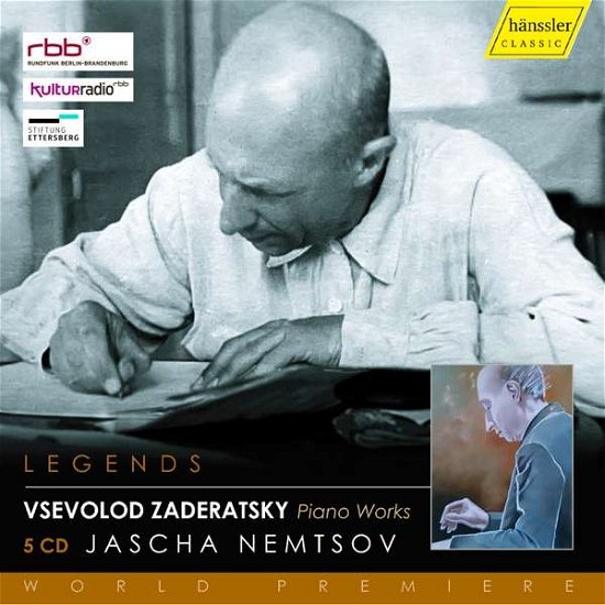 Cover for Jascha Nemtsov · Zaderatsky / Piano Works (CD) (2017)