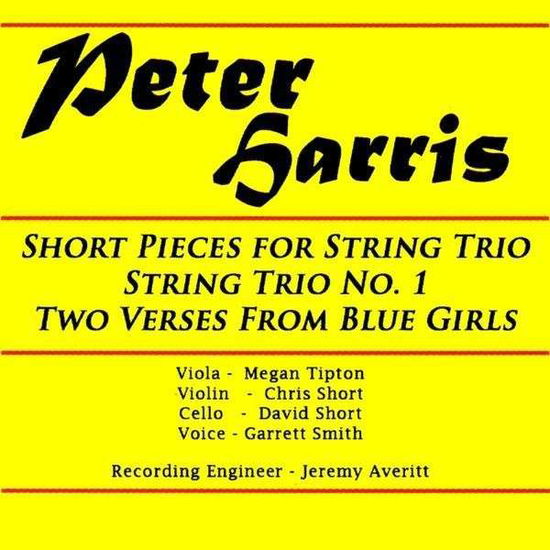 Music for String Trio - Peter Harris - Muzyka - Peter Harris - 0884502039351 - 25 lutego 2009