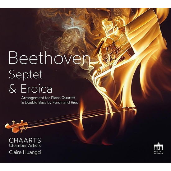 Cover for Claire Huangci / Chaarts · Beethoven Septet &amp; Eroica (CD) (2023)