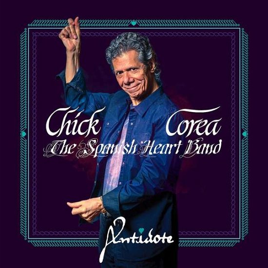 Cover for Chick Corea · Spanish Heart Band - Antidote (CD) [Digipak] (2019)