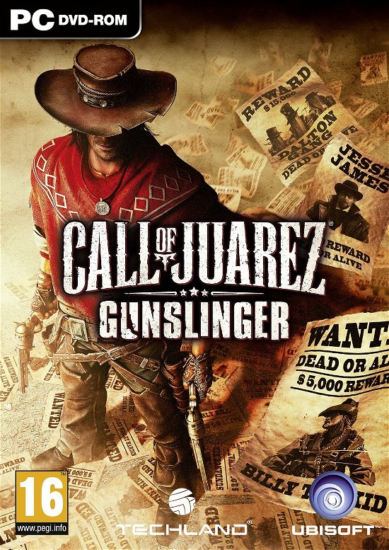 Cover for Spil-pc · Call of Juarez: Gunslinger (PC) (2013)