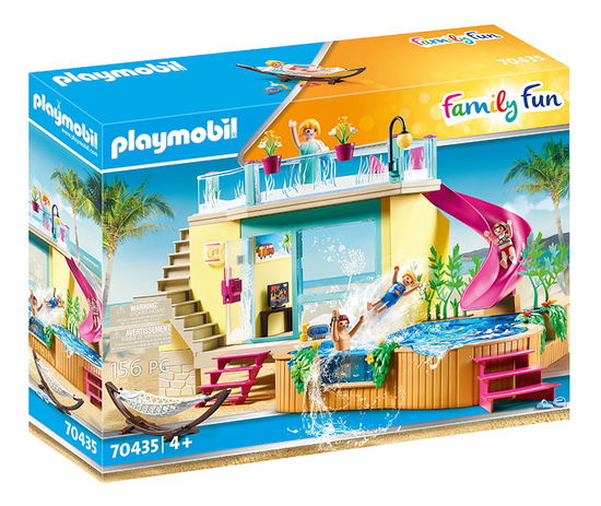 Cover for Playmobil · Bungalow met zwembad Playmobil (70435) (MERCH)