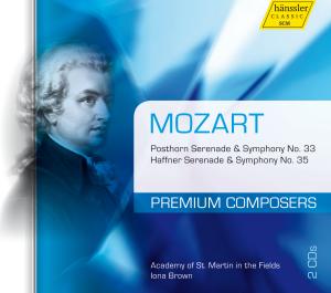 Cover for Mozart / Academy of St. Martin in Fields / Brown · Symphonies and Serenades (CD) (2012)