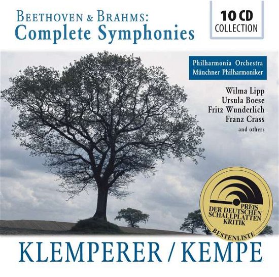 Cover for Klemperer Otto · Beethoven &amp; Brahms: Complete S (CD) (1901)