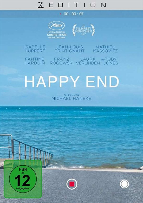 Cover for Isabelle Huppert,jean-louis Trintignant,fantine... · Happy End (DVD) (2018)