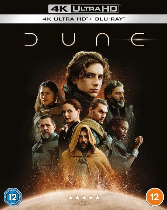 Cover for Dune (2021) (4K UHD Blu-ray) (2022)