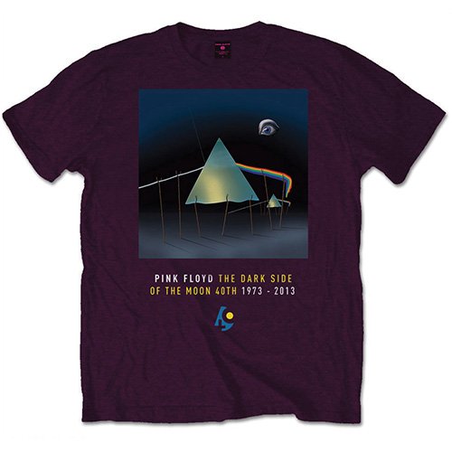 Pink Floyd Unisex T-Shirt: Dark Side of The Moon 40th Dali Sleep - Pink Floyd - Fanituote - Perryscope - 5055295356351 - 