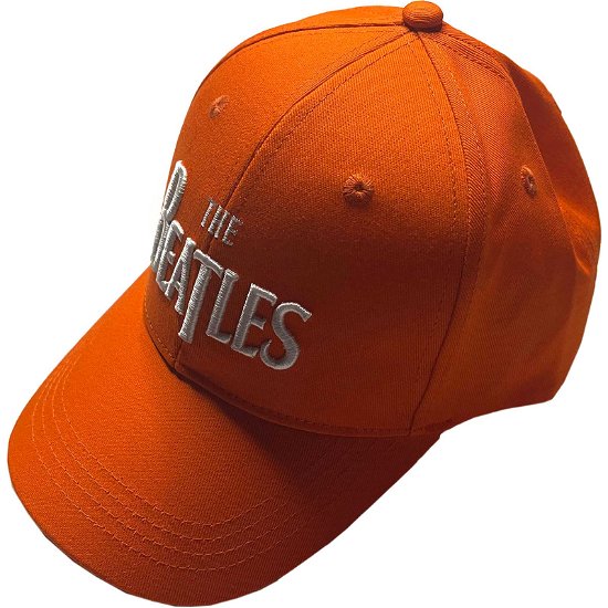 The Beatles Unisex Baseball Cap: White Drop T Logo - The Beatles - Merchandise -  - 5056561061351 - 