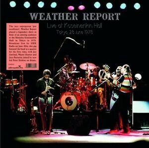 Cover for Weather Report · Live at Shinjuku Koseinenkin Hall, Tokyo (LP) (2020)