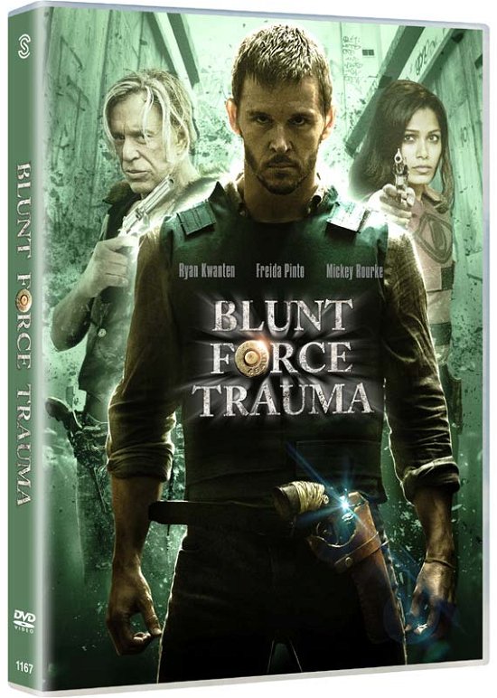Cover for Ryan Kwanten / Freida Pinto / Carolina Gomez / Mickey Rourke · Blunt Force Trauma (DVD) (2016)