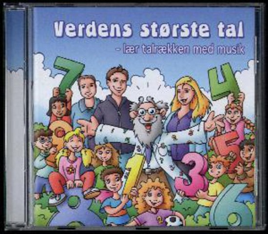 Cover for Matematiksange.dk · Verdens Største Tal (CD) (2012)