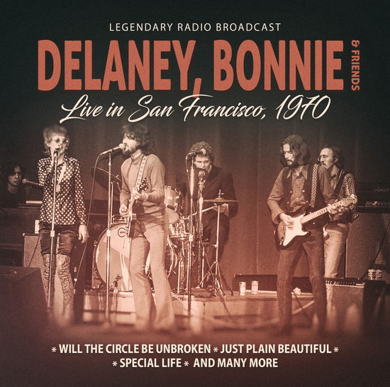 Live In San Francisco 1970 - Bonnie Delaney & Friends - Musikk - LASER MEDIA - 6120171124351 - 25. september 2020