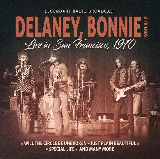 Cover for Bonnie Delaney &amp; Friends · Live In San Francisco 1970 (CD) (2020)