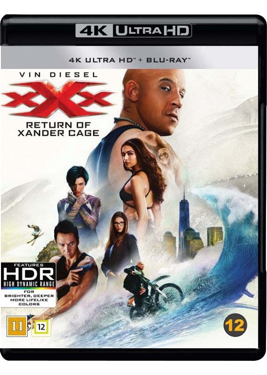 Xxx - the Return of Xander Cage -  - Películas - PARAMOUNT - 7340112737351 - 22 de junio de 2017