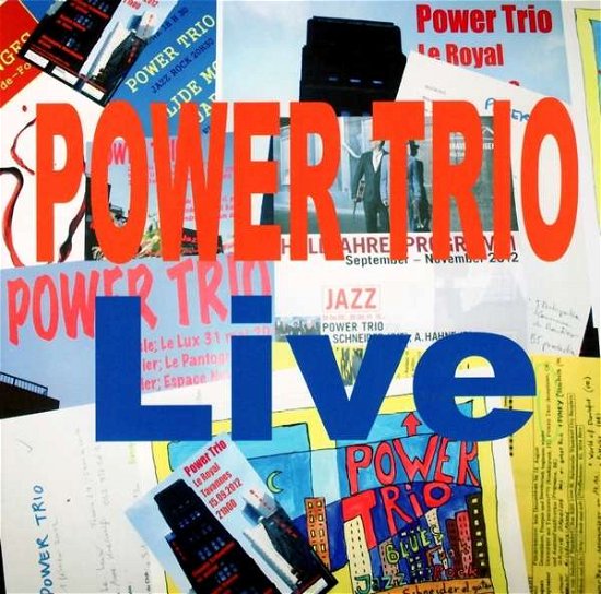 Live - Power Trio - Musiikki - ALTRISUONI - 7619993003351 - perjantai 12. elokuuta 2016